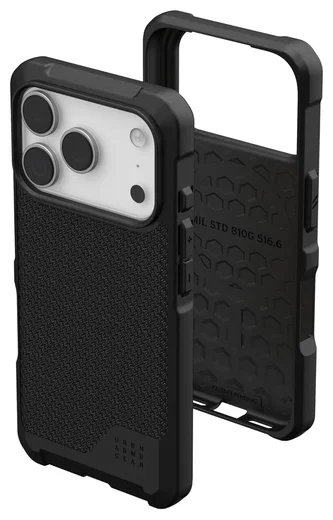UAG Metropolis LT iPhone 17 Pro Hoesje MagSafe Back Cover Kevlar Zwart afbeelding 2