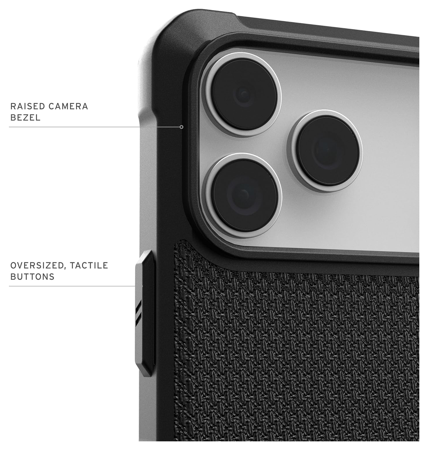 UAG Metropolis LT iPhone 17 Pro Max Hoesje MagSafe Back Cover Kevlar Zwart afbeelding 6
