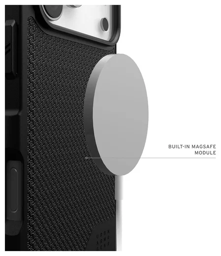 UAG Metropolis LT iPhone 17 Pro Max Hoesje MagSafe Back Cover Kevlar Zwart afbeelding 5