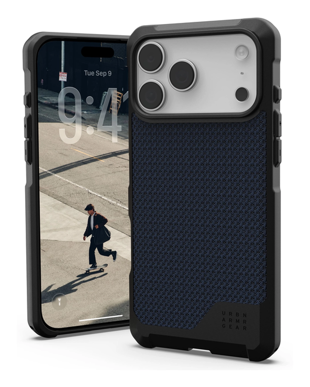 UAG Metropolis LT iPhone 17 Pro Max Hoesje MagSafe Back Cover Kevlar Mallard afbeelding 1