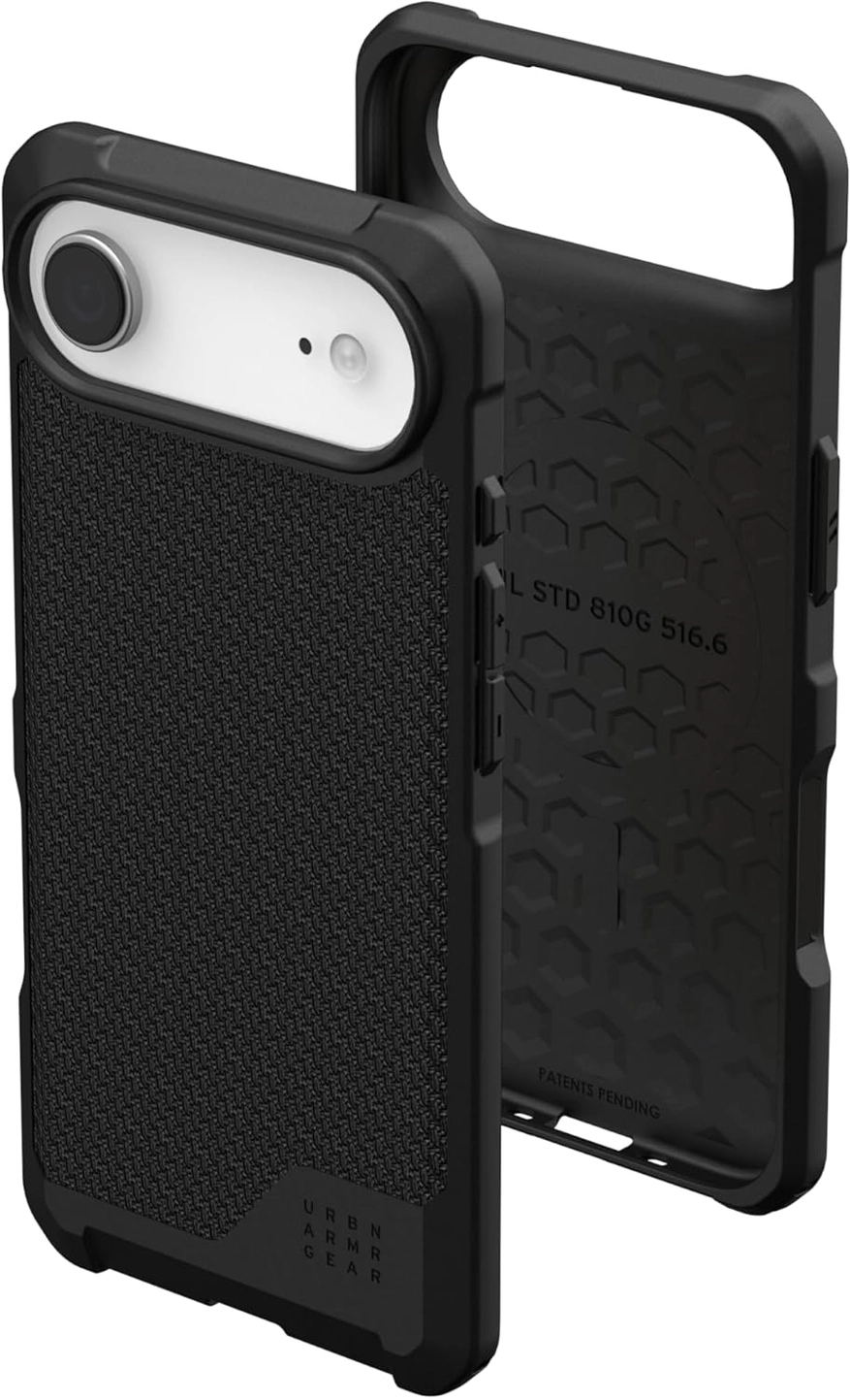 UAG Metropolis LT Apple iPhone Air Hoesje MagSafe Back Cover Kevlar Zwart afbeelding 2