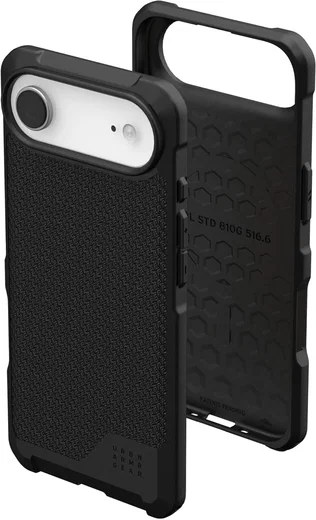 UAG Metropolis LT Apple iPhone Air Hoesje MagSafe Back Cover Kevlar Zwart afbeelding 2