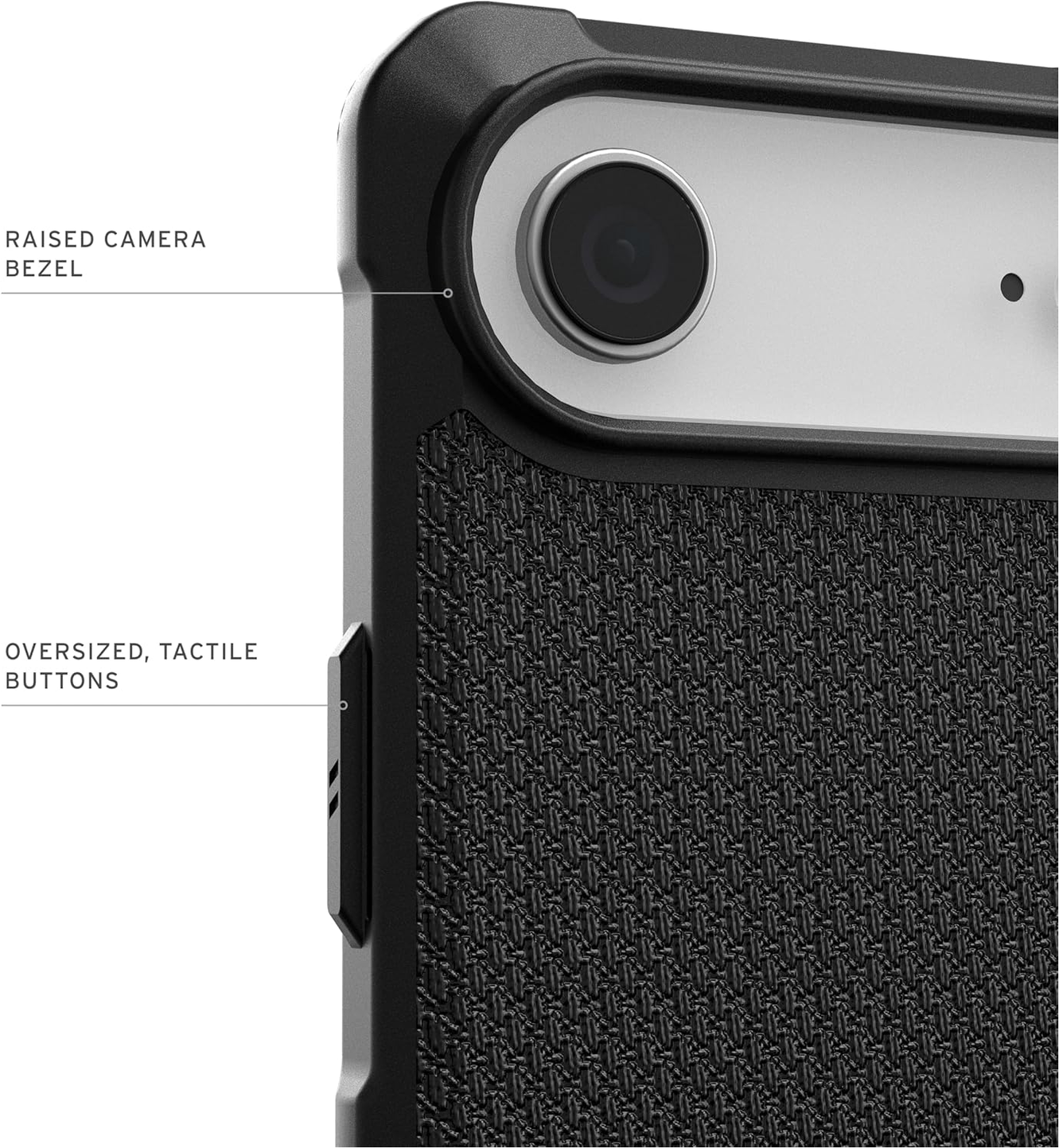 UAG Metropolis LT Apple iPhone Air Hoesje MagSafe Back Cover Kevlar Zwart afbeelding 6
