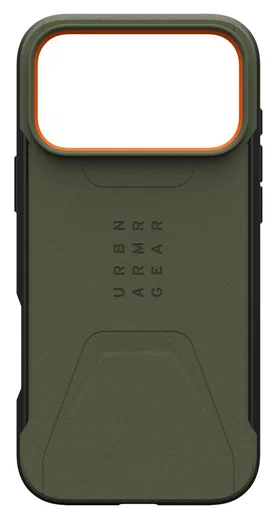 UAG Civilian iPhone 17 Pro Hoesje MagSafe Back Cover Olive afbeelding 13