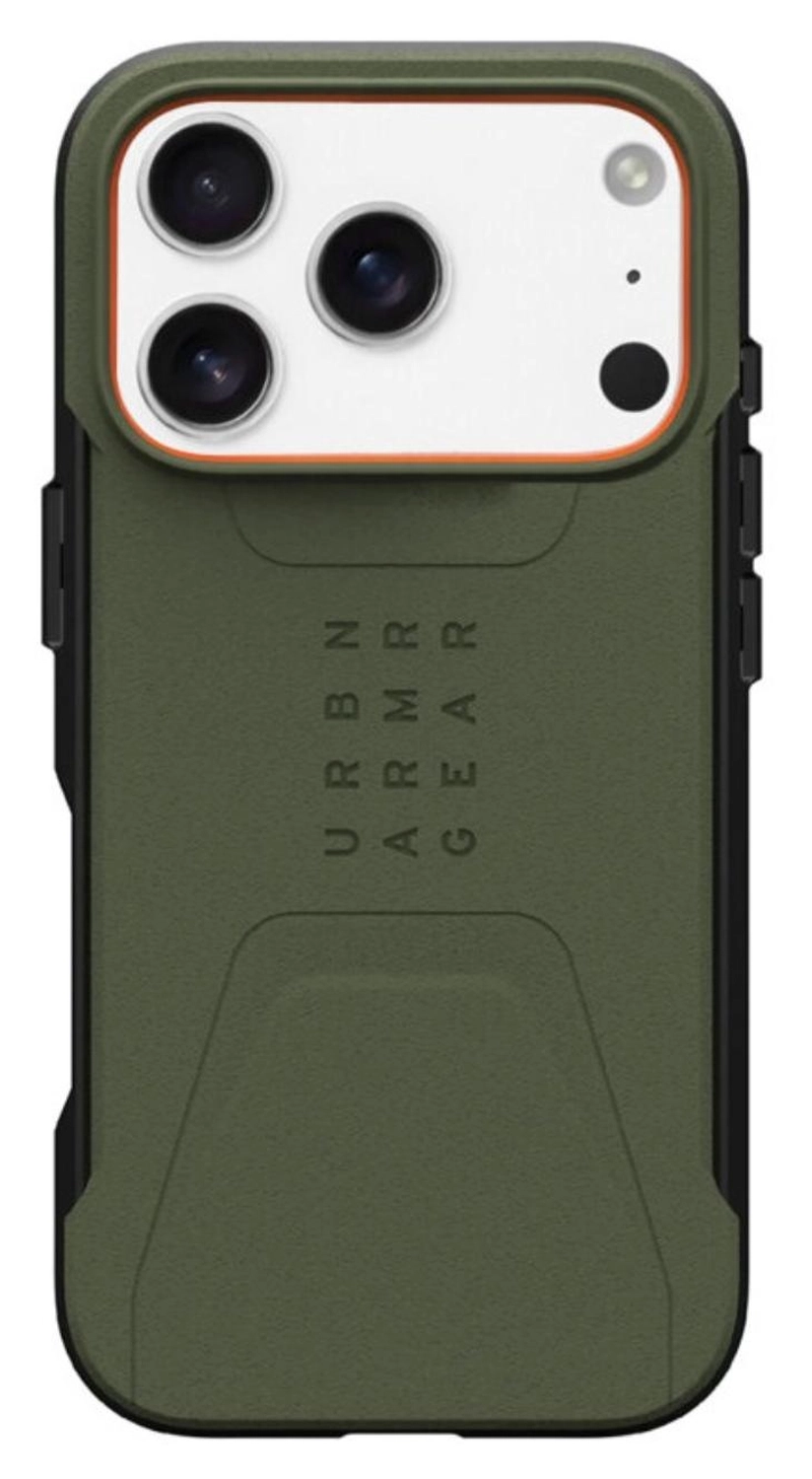 UAG Civilian iPhone 17 Pro Hoesje MagSafe Back Cover Olive afbeelding 9