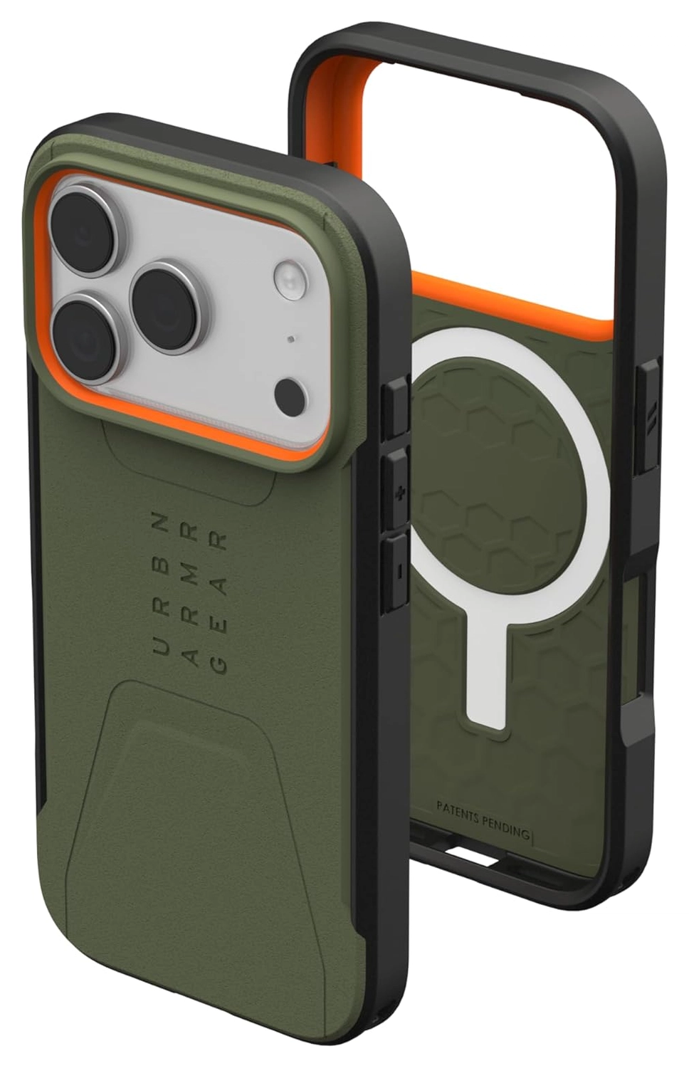 UAG Civilian iPhone 17 Pro Hoesje MagSafe Back Cover Olive afbeelding 2