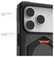 UAG Plasma XTE iPhone 17 Pro Max Hoesje MagSafe Stand Back Cover Zwart Oranje afbeelding 5