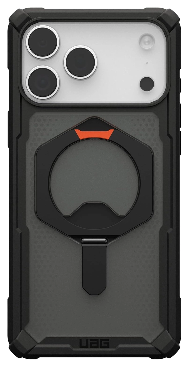 UAG Plasma XTE iPhone 17 Pro Max Hoesje MagSafe Stand Back Cover Zwart Oranje afbeelding 7