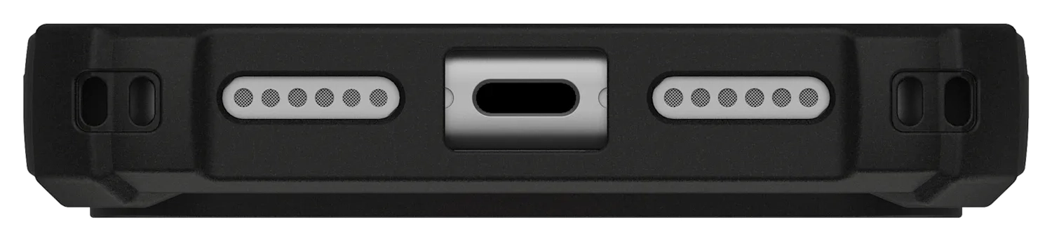 UAG Plasma XTE iPhone 17 Pro Max Hoesje MagSafe Stand Back Cover Zwart Oranje afbeelding 12