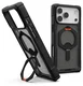 UAG Plasma XTE iPhone 17 Pro Max Hoesje MagSafe Stand Back Cover Zwart Oranje