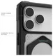UAG Plasma XTE iPhone 17 Pro Max Hoesje MagSafe Stand Back Cover Clear Zwart afbeelding 6