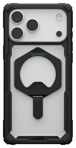 UAG Plasma XTE iPhone 17 Pro Max Hoesje MagSafe Stand Back Cover Clear Zwart afbeelding 9