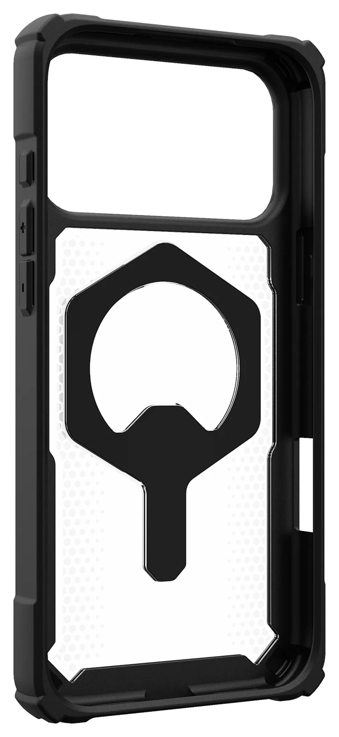 UAG Plasma XTE iPhone 17 Pro Max Hoesje MagSafe Stand Back Cover Clear Zwart afbeelding 11