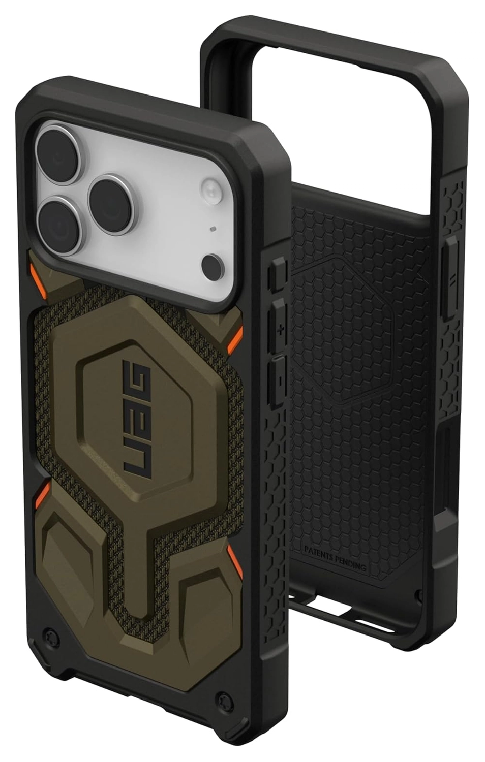 UAG Monarch Pro Apple iPhone 17 Pro Max Hoesje MagSafe Back Cover Kevlar Groen afbeelding 2
