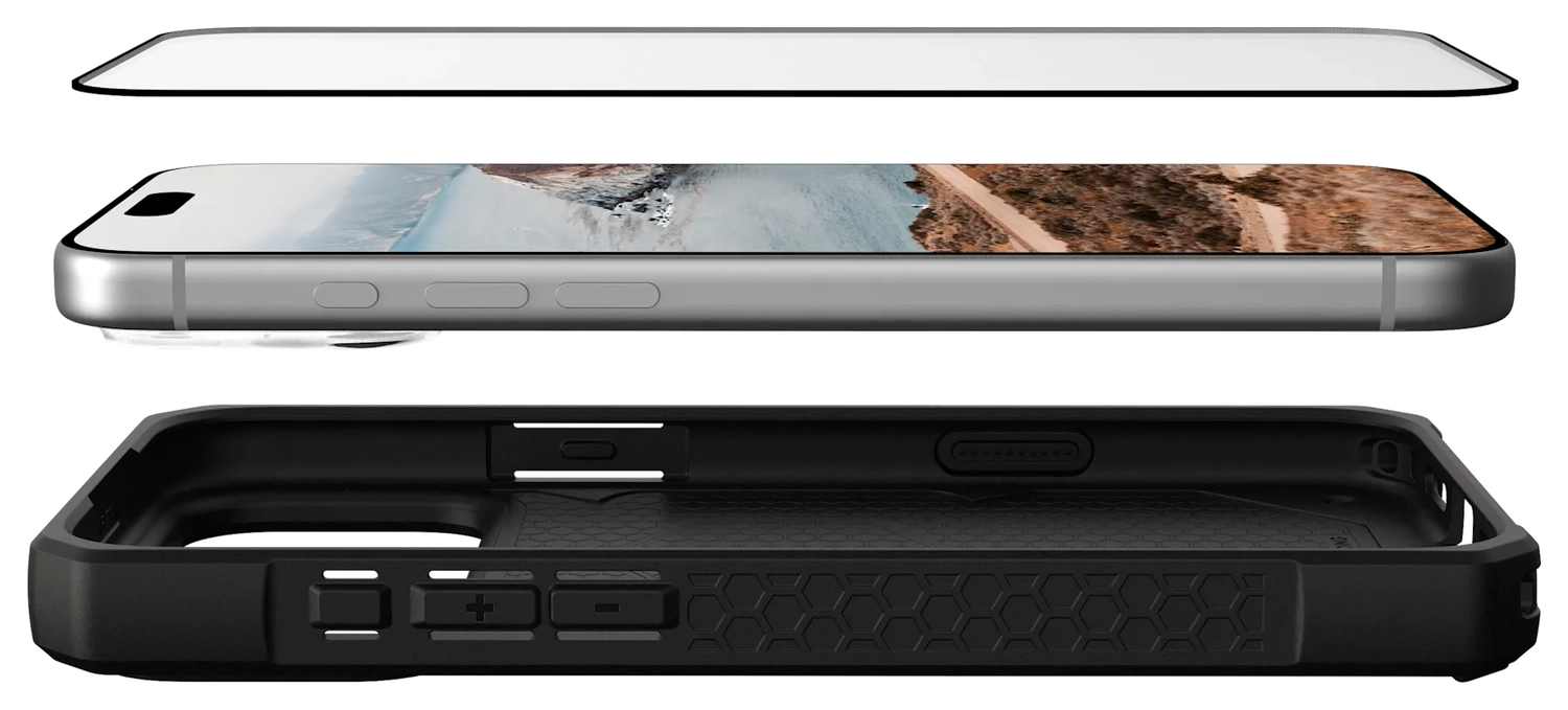 UAG Glass Shield Apple iPhone 17 Pro Max Screen Protector Tempered Glass afbeelding 5