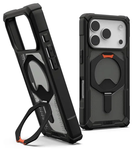 UAG Plasma XTE iPhone 17 Pro Hoesje MagSafe Stand Back Cover Zwart afbeelding 1