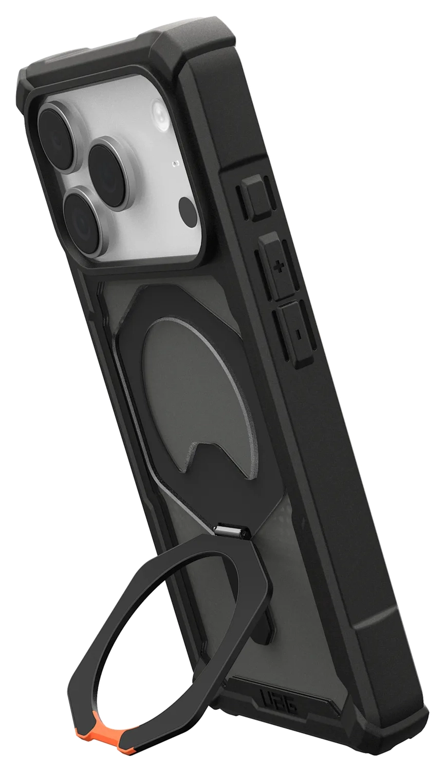 UAG Plasma XTE iPhone 17 Pro Hoesje MagSafe Stand Back Cover Zwart afbeelding 9