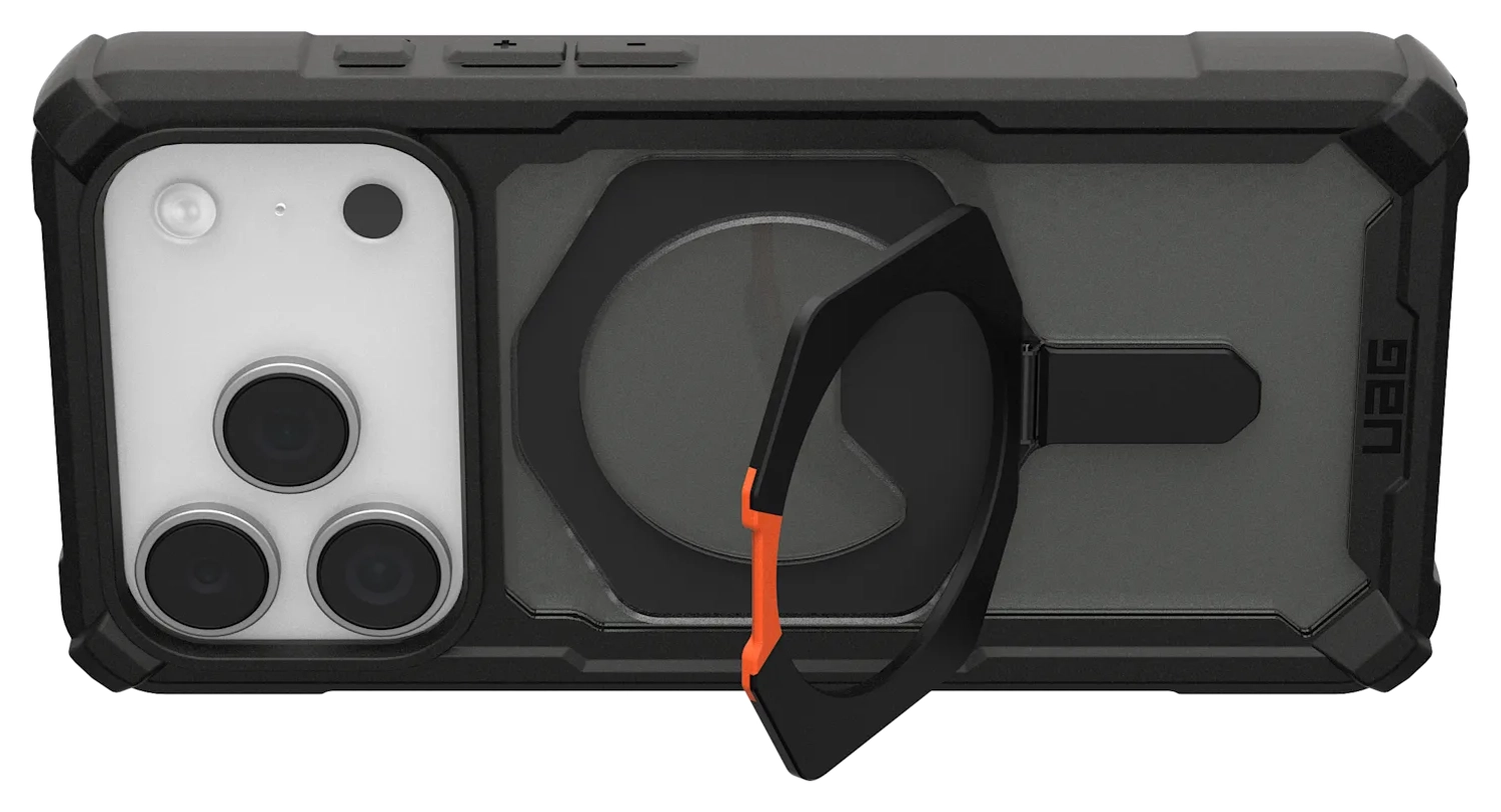 UAG Plasma XTE iPhone 17 Pro Hoesje MagSafe Stand Back Cover Zwart afbeelding 7