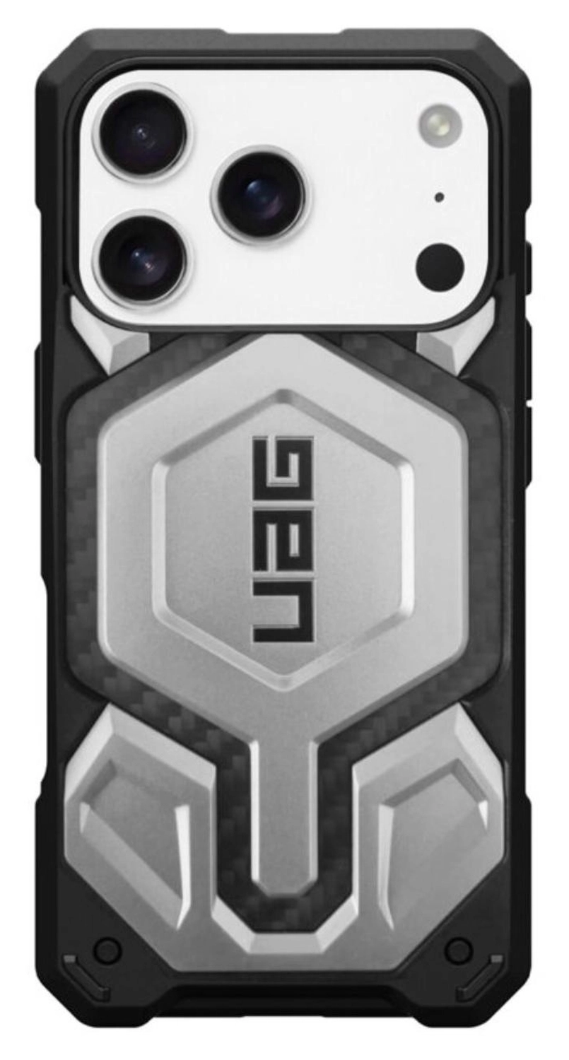 UAG Monarch Pro iPhone 17 Pro Hoesje MagSafe Back Cover Titanium afbeelding 8