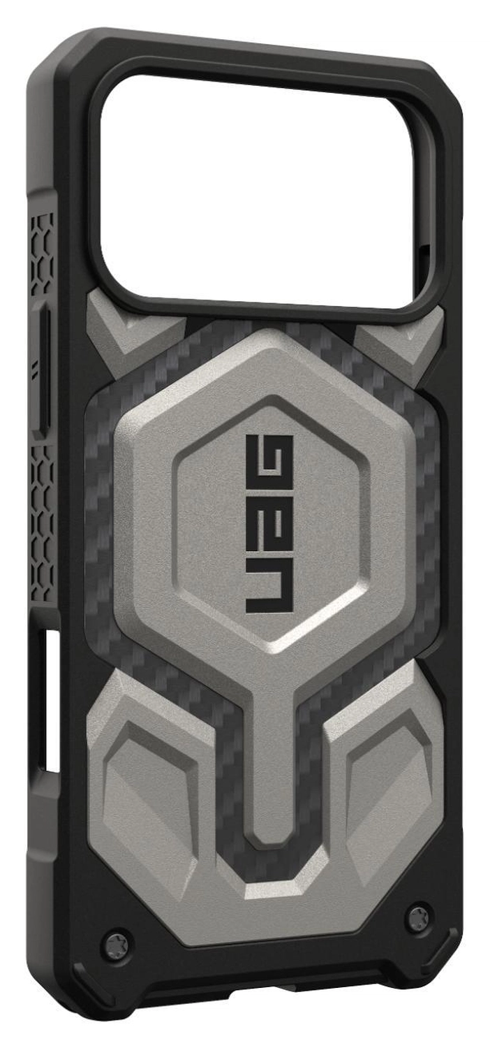 UAG Monarch Pro iPhone 17 Pro Hoesje MagSafe Back Cover Titanium afbeelding 10