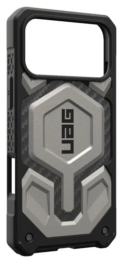 UAG Monarch Pro iPhone 17 Pro Hoesje MagSafe Back Cover Titanium afbeelding 10
