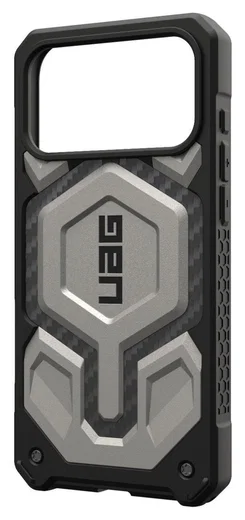 UAG Monarch Pro iPhone 17 Pro Hoesje MagSafe Back Cover Titanium afbeelding 11