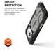 UAG Monarch Pro iPhone 17 Pro Hoesje MagSafe Back Cover Titanium afbeelding 4