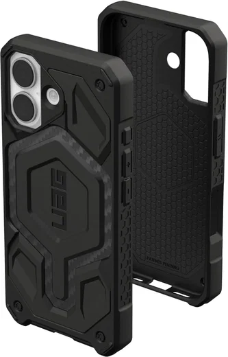 UAG Monarch Pro iPhone 17 Hoesje MagSafe Back Cover Carbon Fiber afbeelding 2