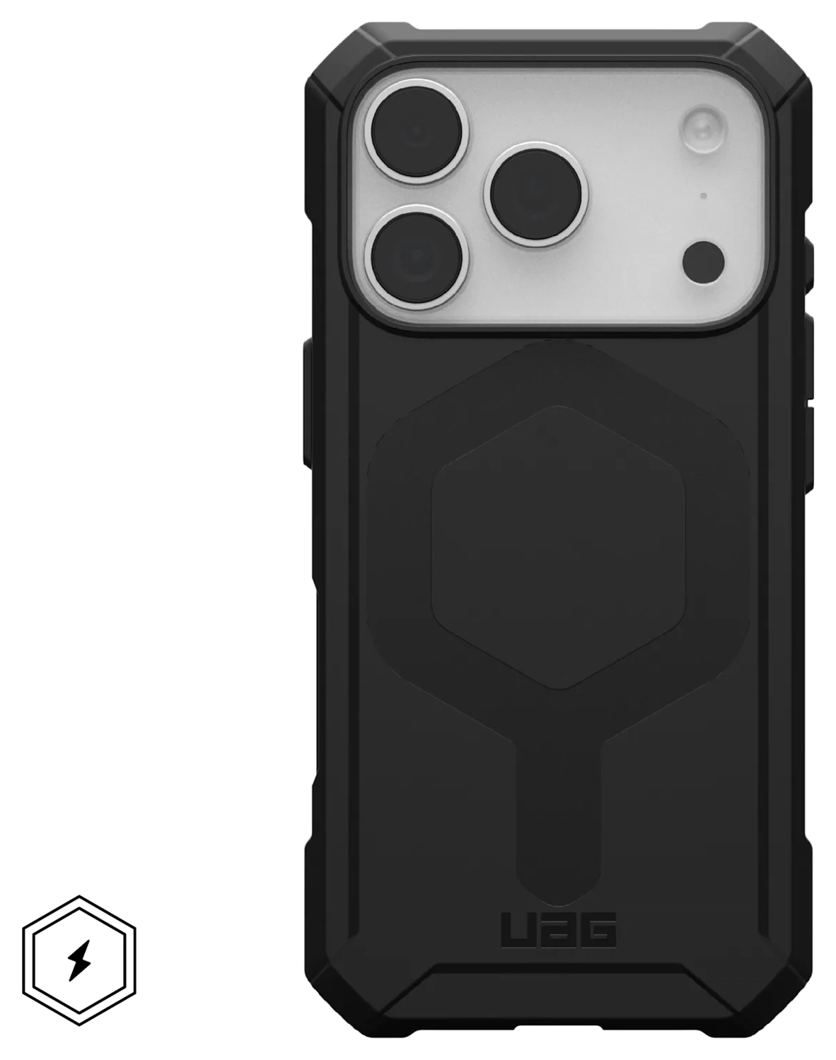 UAG Essential Armor iPhone 17 Pro Hoesje MagSafe Back Cover Zwart afbeelding 10