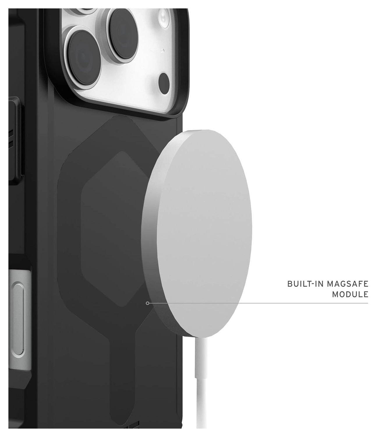 UAG Essential Armor iPhone 17 Pro Hoesje MagSafe Back Cover Zwart afbeelding 5