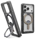 UAG Plasma XTE iPhone 17 Pro Hoesje MagSafe Stand Back Cover Ash Titanium