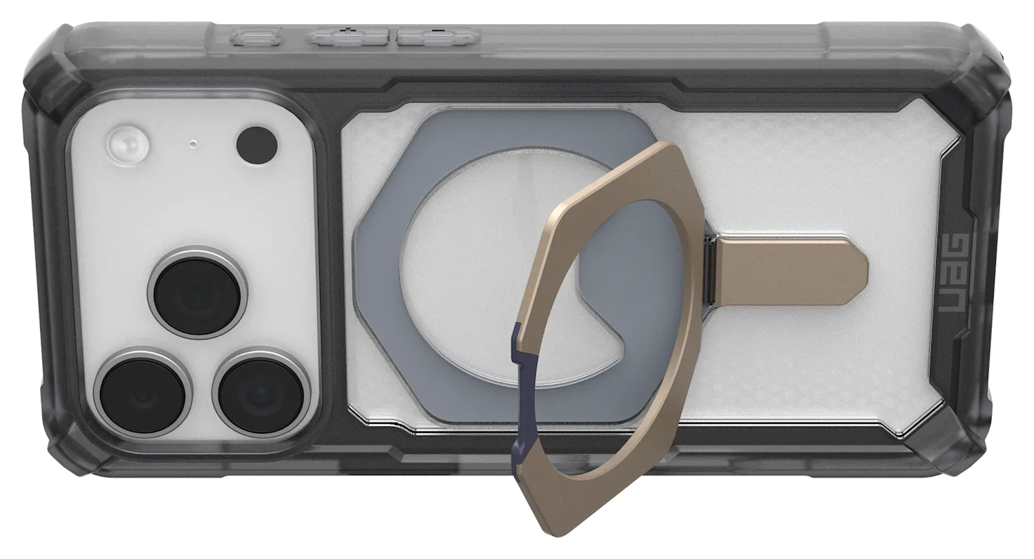UAG Plasma XTE iPhone 17 Pro Hoesje MagSafe Stand Back Cover Ash Titanium afbeelding 7