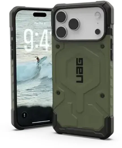 UAG Pathfinder Apple iPhone 17 Pro Max Hoesje MagSafe Back Cover Groen afbeelding 1