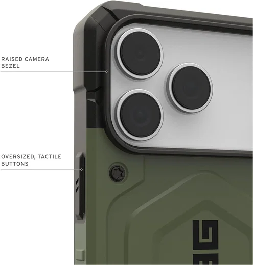 UAG Pathfinder Apple iPhone 17 Pro Max Hoesje MagSafe Back Cover Groen afbeelding 6