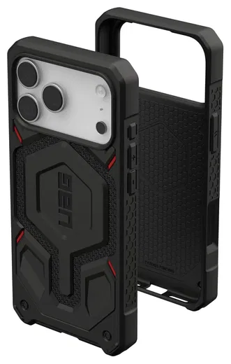 UAG Monarch Pro Apple iPhone 17 Pro Max Hoesje MagSafe Back Cover Kevlar Zwart afbeelding 2