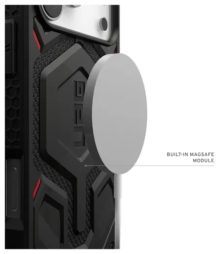 UAG Monarch Pro Apple iPhone 17 Pro Max Hoesje MagSafe Back Cover Kevlar Zwart afbeelding 5