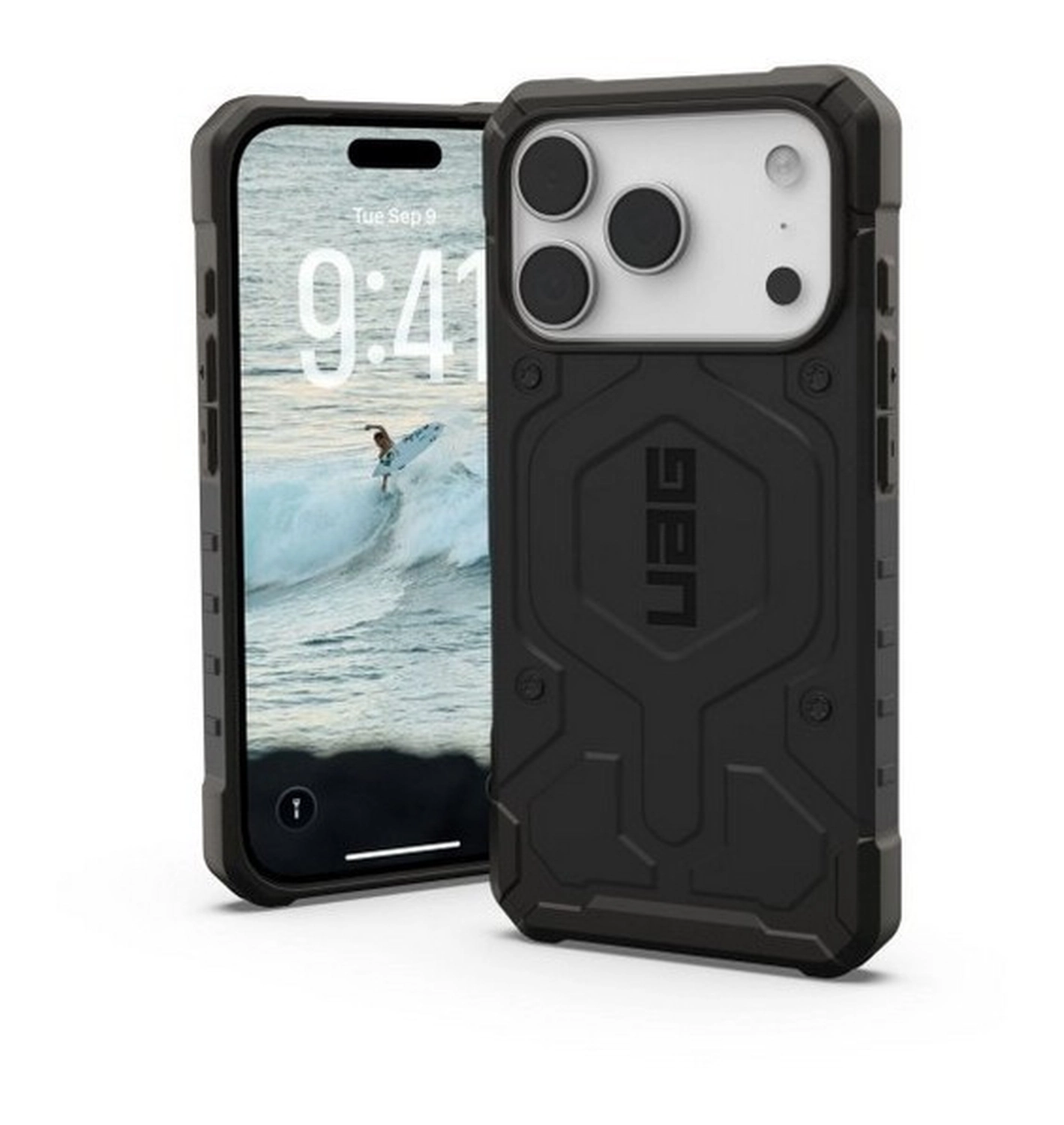 UAG Pathfinder iPhone 17 Pro Hoesje MagSafe Back Cover Zwart afbeelding 1