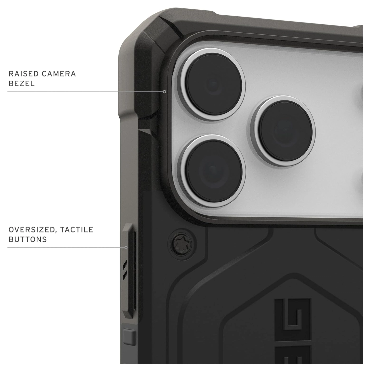 UAG Pathfinder iPhone 17 Pro Hoesje MagSafe Back Cover Zwart afbeelding 6