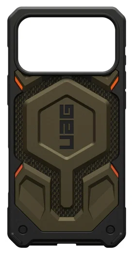UAG Monarch Pro iPhone 17 Pro Hoesje MagSafe Back Cover Kevlar Groen afbeelding 5