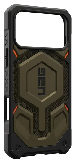 UAG Monarch Pro iPhone 17 Pro Hoesje MagSafe Back Cover Kevlar Groen afbeelding 7