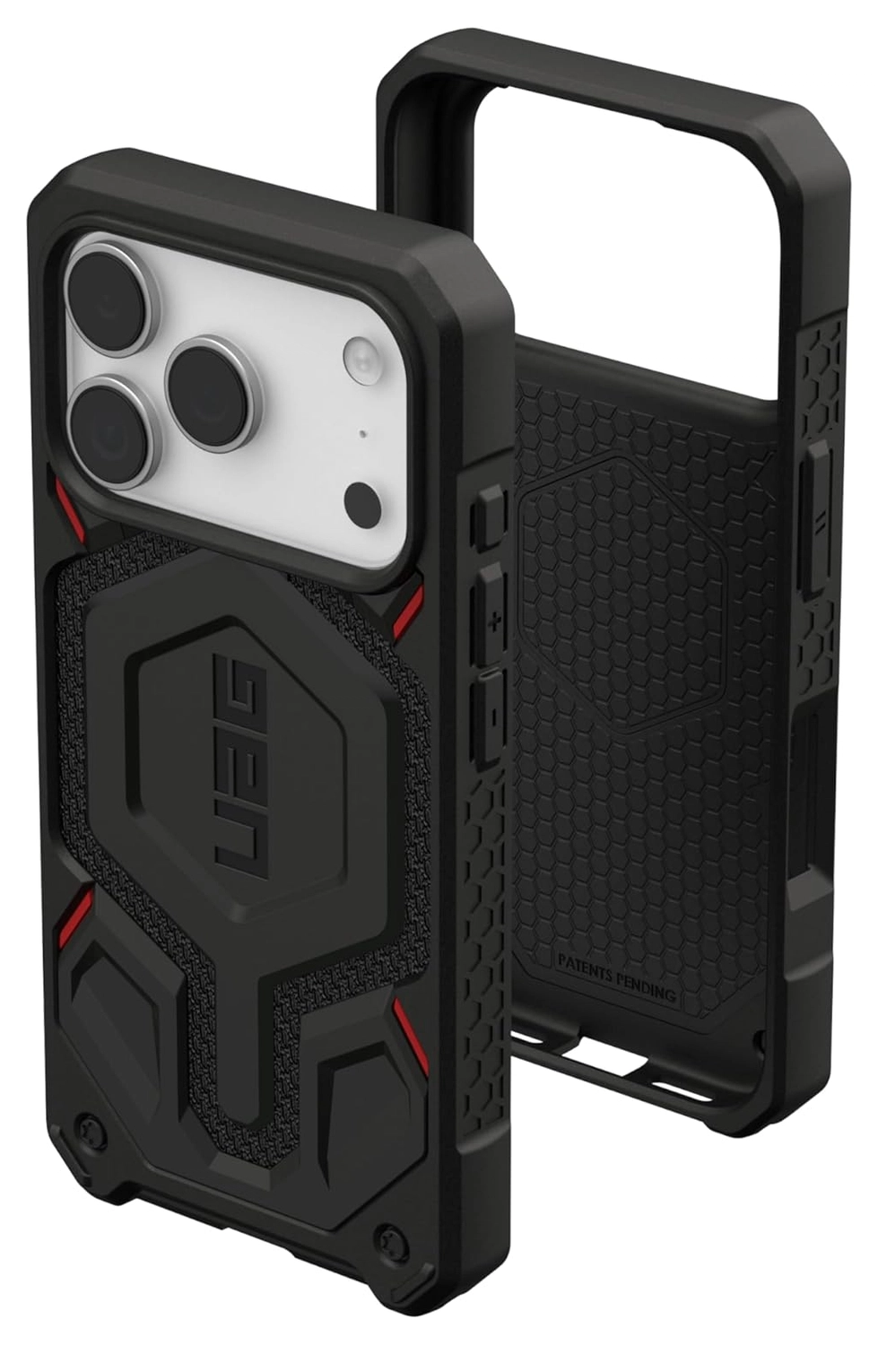 UAG Monarch Pro iPhone 17 Pro Hoesje MagSafe Back Cover Kevlar Zwart afbeelding 2