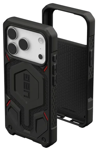UAG Monarch Pro iPhone 17 Pro Hoesje MagSafe Back Cover Kevlar Zwart afbeelding 2