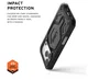 UAG Monarch Pro iPhone 17 Pro Hoesje MagSafe Back Cover Kevlar Zwart afbeelding 4
