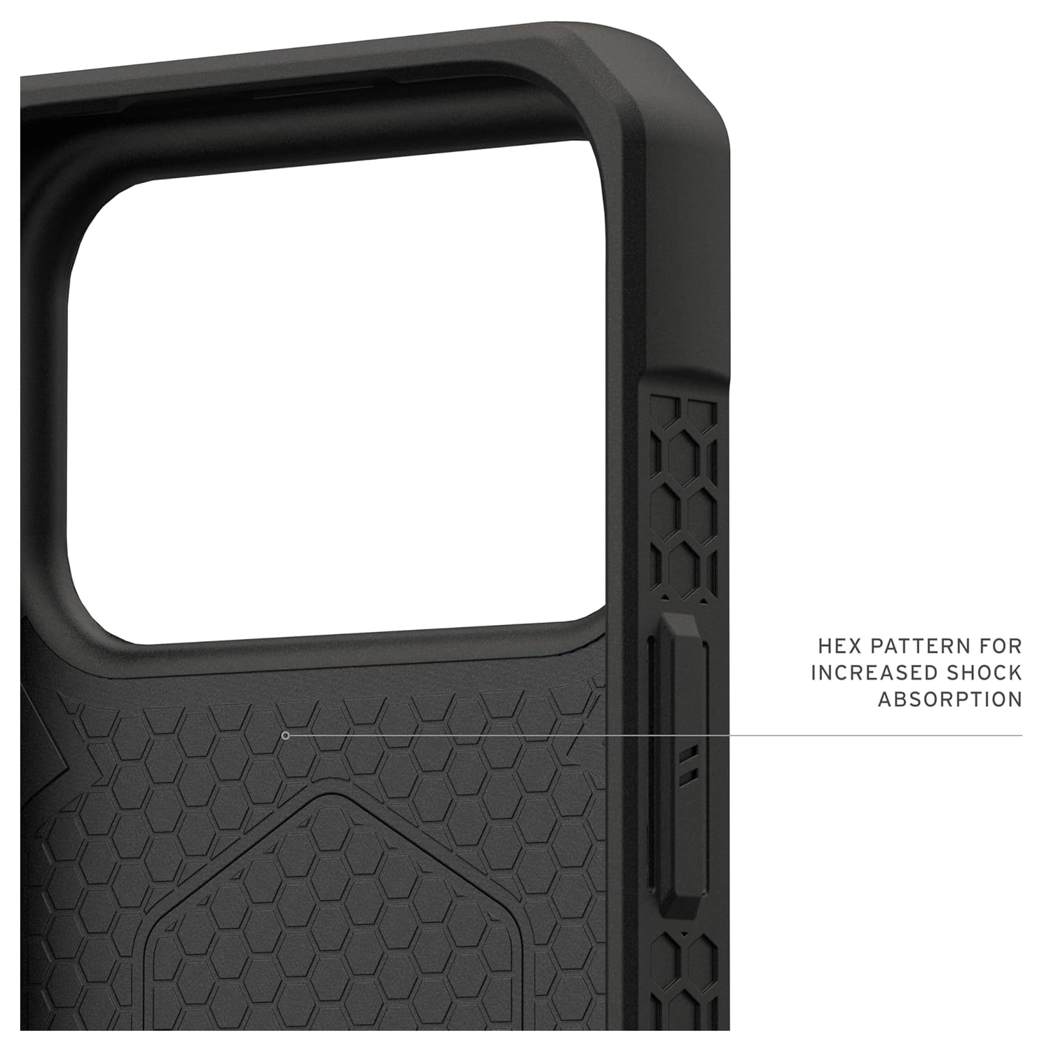 UAG Monarch Pro iPhone 17 Pro Hoesje MagSafe Back Cover Kevlar Zwart afbeelding 7