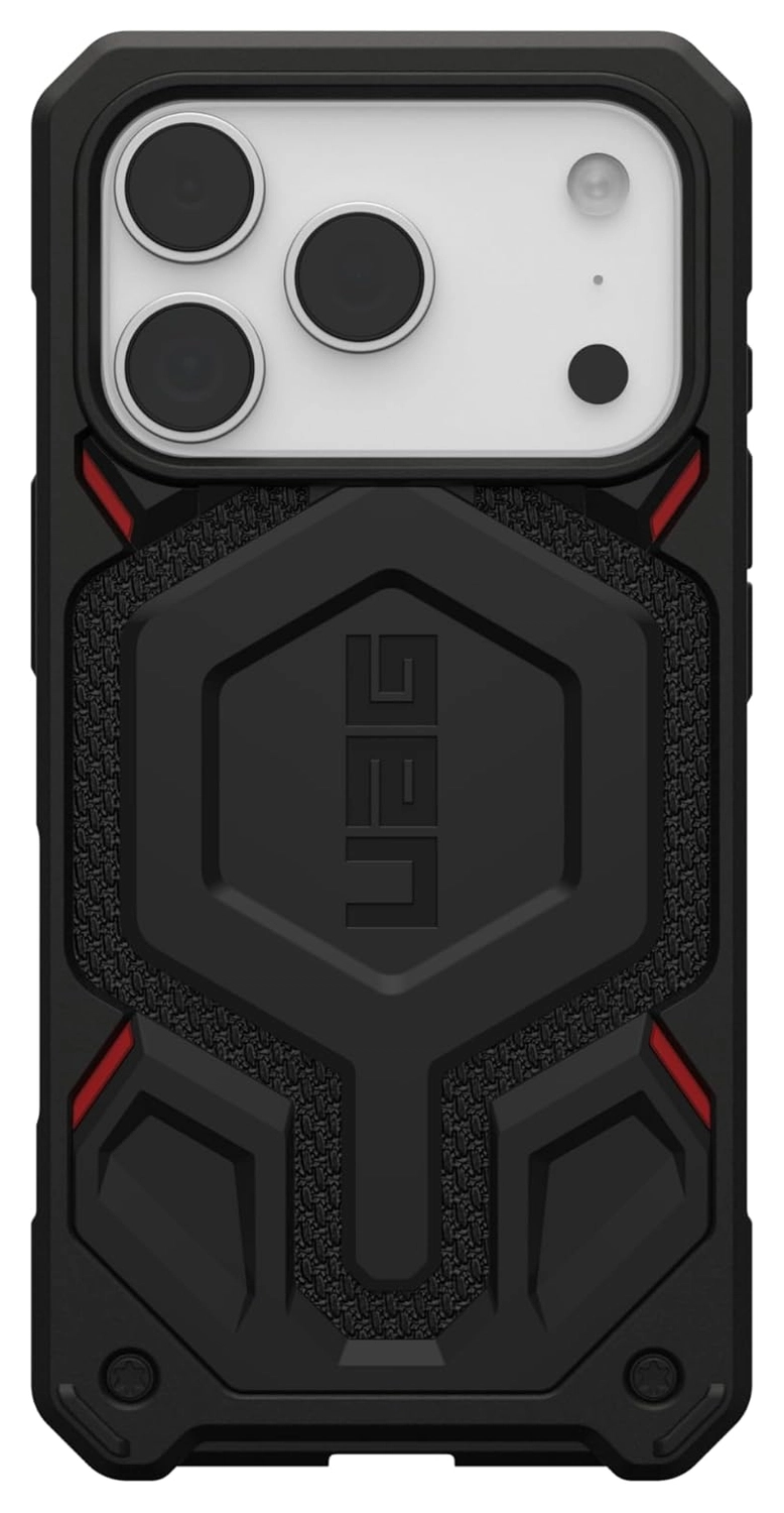 UAG Monarch Pro iPhone 17 Pro Hoesje MagSafe Back Cover Kevlar Zwart afbeelding 8