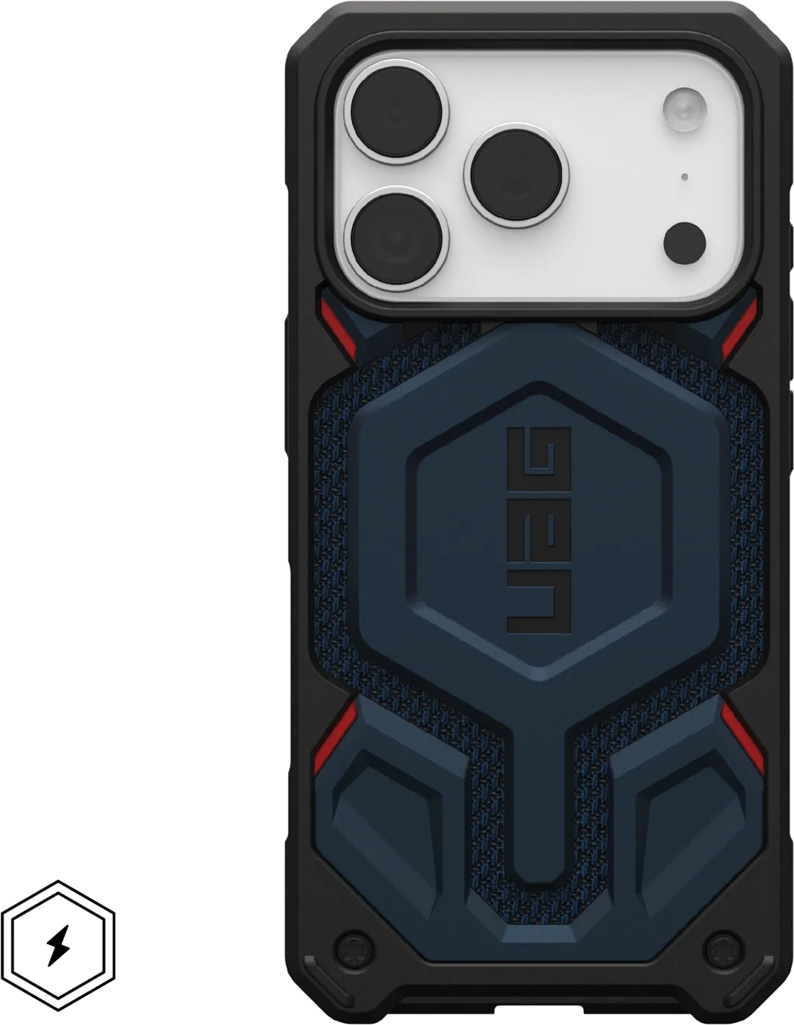 UAG Monarch Pro iPhone 17 Pro Hoesje MagSafe Back Cover Kevlar Mallard afbeelding 8