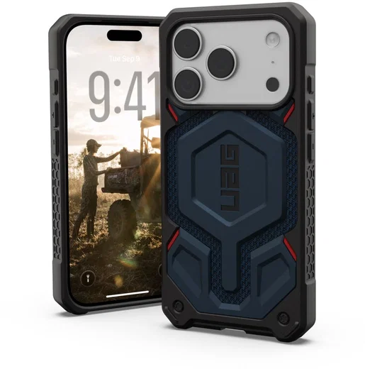 UAG Monarch Pro iPhone 17 Pro Hoesje MagSafe Back Cover Kevlar Mallard afbeelding 1