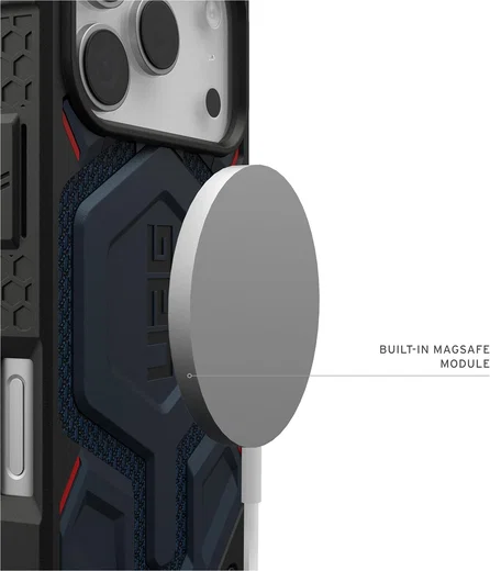 UAG Monarch Pro iPhone 17 Pro Hoesje MagSafe Back Cover Kevlar Mallard afbeelding 5