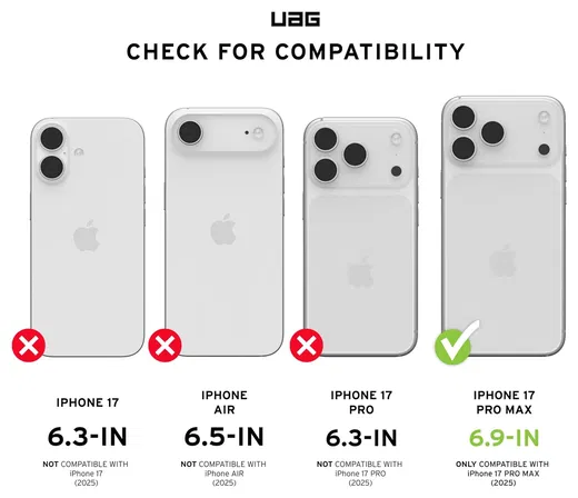 UAG Monarch Pro Apple iPhone 17 Pro Max Hoesje MagSafe Back Cover Titanium afbeelding 3