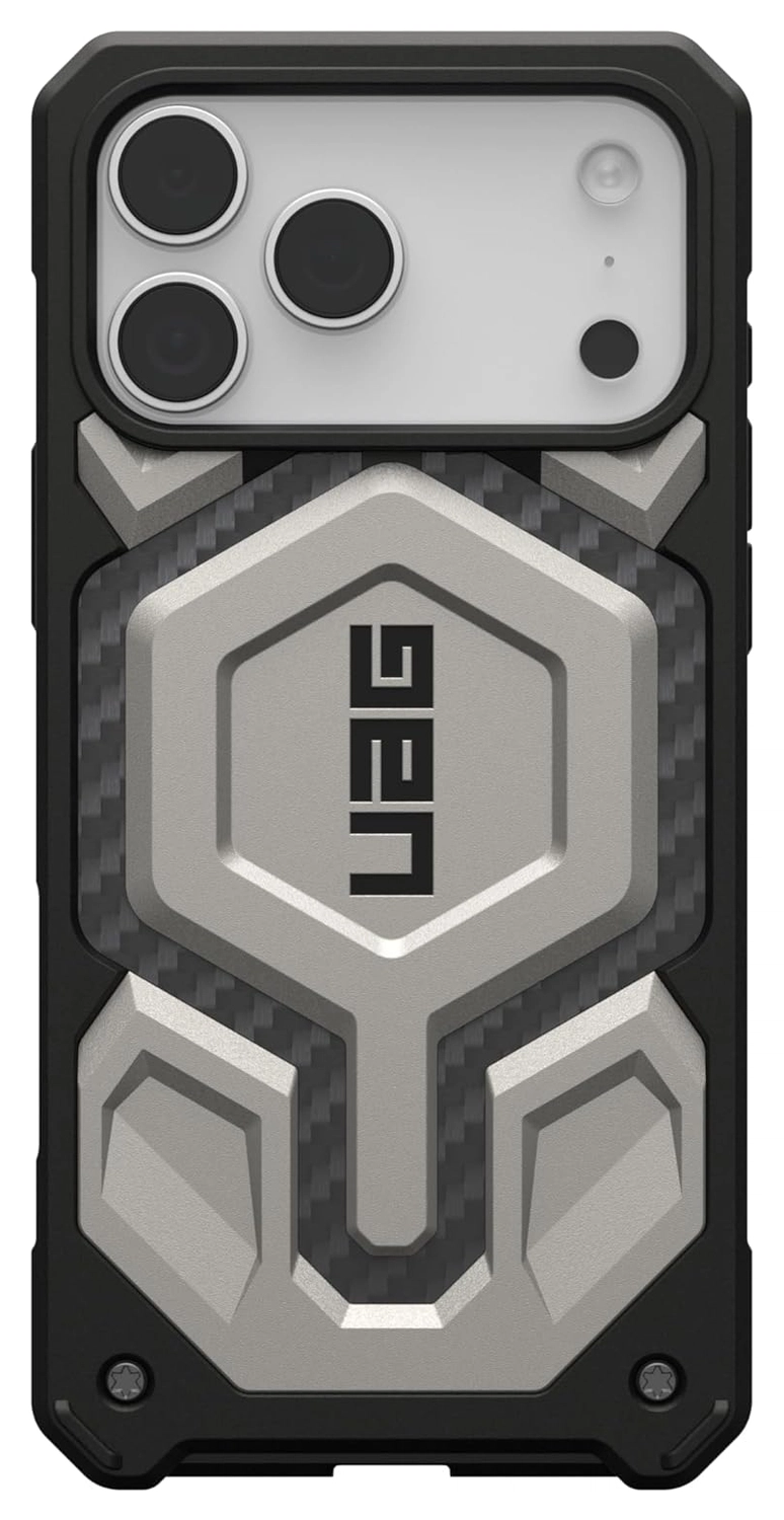 UAG Monarch Pro Apple iPhone 17 Pro Max Hoesje MagSafe Back Cover Titanium afbeelding 8